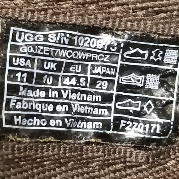 UGG Seaside Flip Flop, Chestnut, Mens Size 11 M / 44.5 - Picture 10 of 10